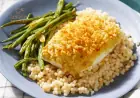 Baked Halibut with Crispy Panko Recipe