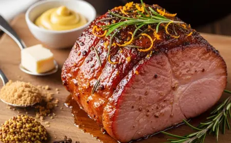 Brown Sugar Ham Steak Recipe