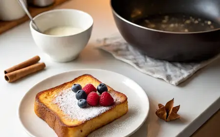 French Toast without Milk Recipe