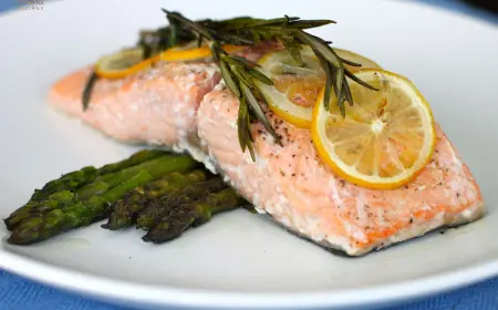 Lemon-Rosemary Salmon Recipe