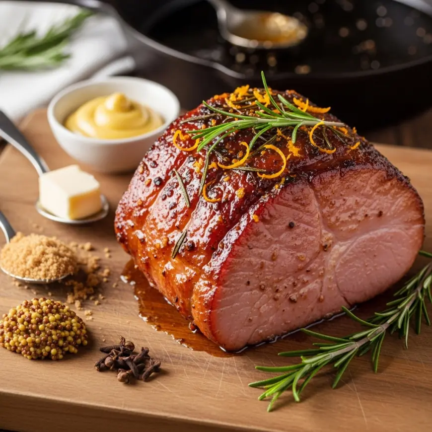 Brown Sugar Ham Steak Recipe