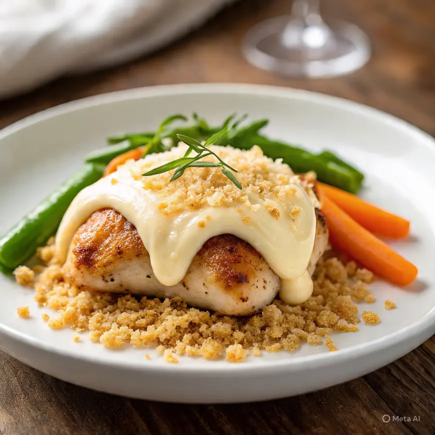 Simple Chicken Mayo with Parmesan and Bread Crumbs Recipe