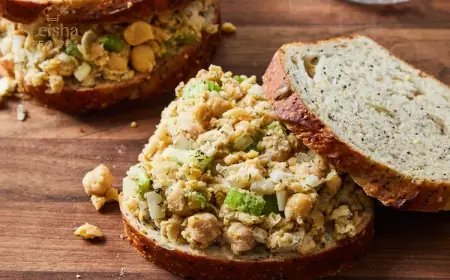 Vegetarian Chickpea Sandwich Filling Recipe