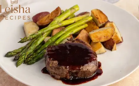 Filet Mignon with Rich Balsamic Glaze Recipe