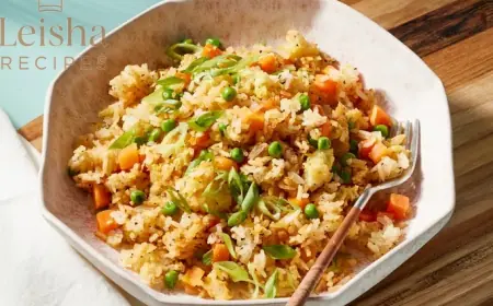 Air Fryer Fried Rice Recipe
